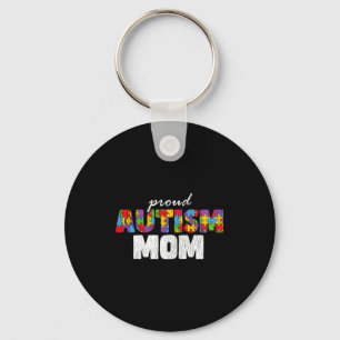 Chaveiro Mãe Consciente do Autismo Orgulhosa Filho Filha Au