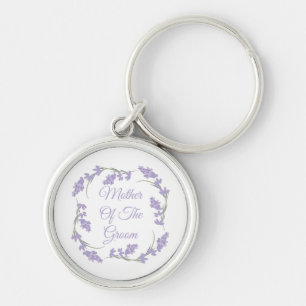 Chaveiro Mãe da Lavanda de Groom Floral Wreath
