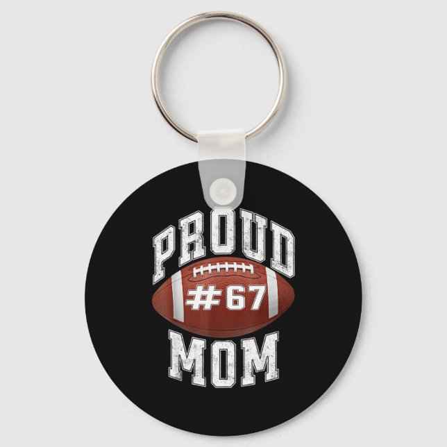 Chaveiro Mãe de Basquete Engraçada 67 Meme Design de Mãe Or (Frente)