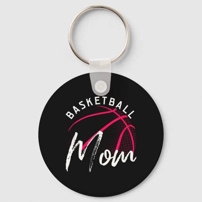 Chaveiro Mãe de Beisebol Dia das Mães (Frente)