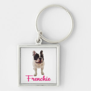 Chaveiro Mãe de Cachorro da Raça Bulldog Francês Resgate Ad