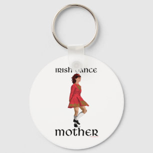 Chaveiro Mãe de Dança Step Irlandesa - Vermelho