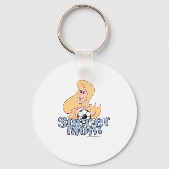 Chaveiro Mãe de Futebol (Frente)