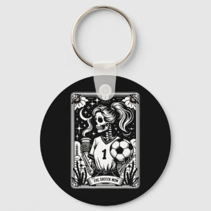 Chaveiro Mãe de Futebol Carta de Tarot _1