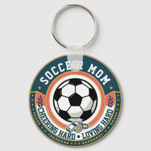 Chaveiro Mãe de Futebol Torcendo Amorosa