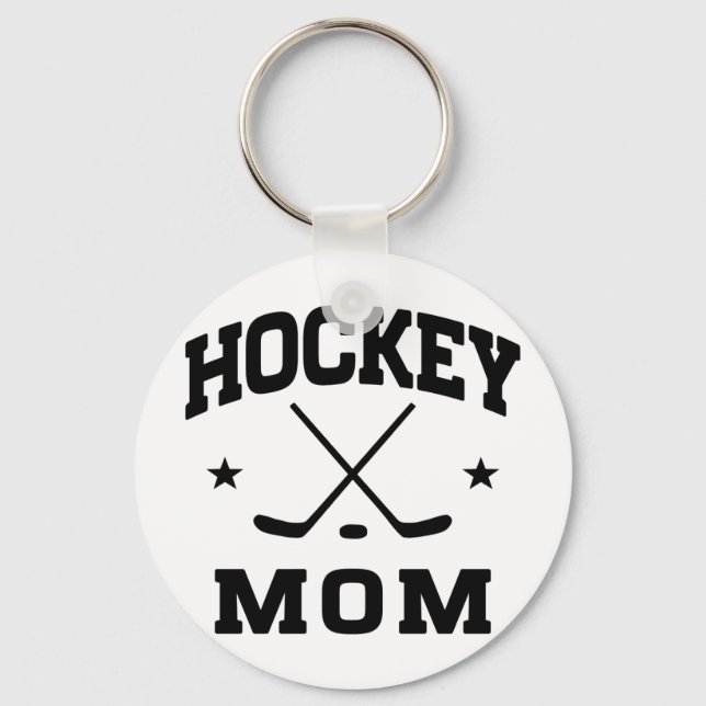 Chaveiro Mãe de Hockey (Frente)
