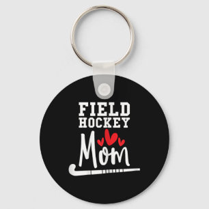 Chaveiro Mãe de Hockey de Campo - Jogadora de Hockey de Cam