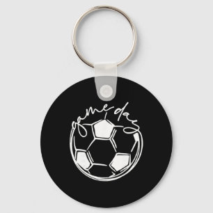 Chaveiro Mãe de jogador de futebol no dia do jogo esportivo