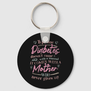 Chaveiro Mãe De Uma Criança Com Diabetes T1d