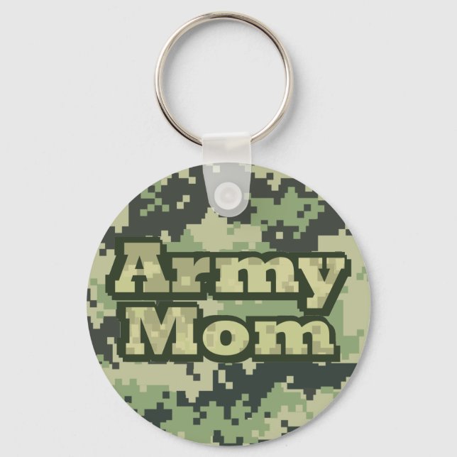 Chaveiro Mãe do Exército (Frente)