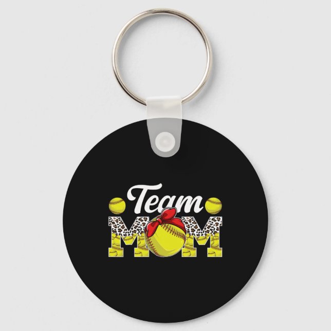 Chaveiro Mãe do Time Leopardo Softll Mãe do Time Softll Tim (Frente)