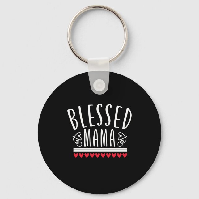 Chaveiro Mãe dotada de abençoada mãe (Frente)