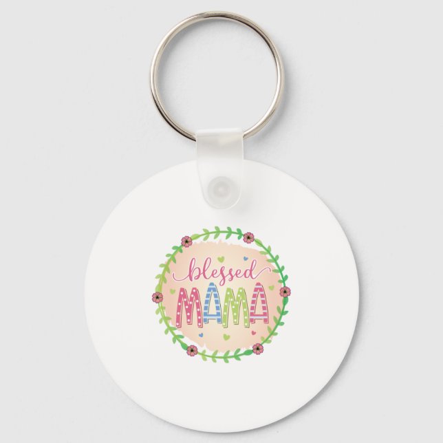 Chaveiro Mãe dotada de abençoada Mãe (Frente)