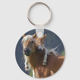 Chaveiro Mãe e Bebê Cavalo