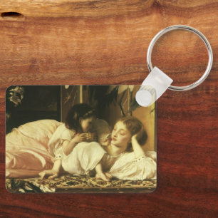 Chaveiro Mãe e criança (aka cerejas) pelo senhor Leighton