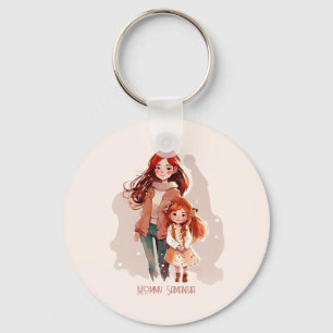 Chaveiro Mãe e Filha Elegantes Personalizadas