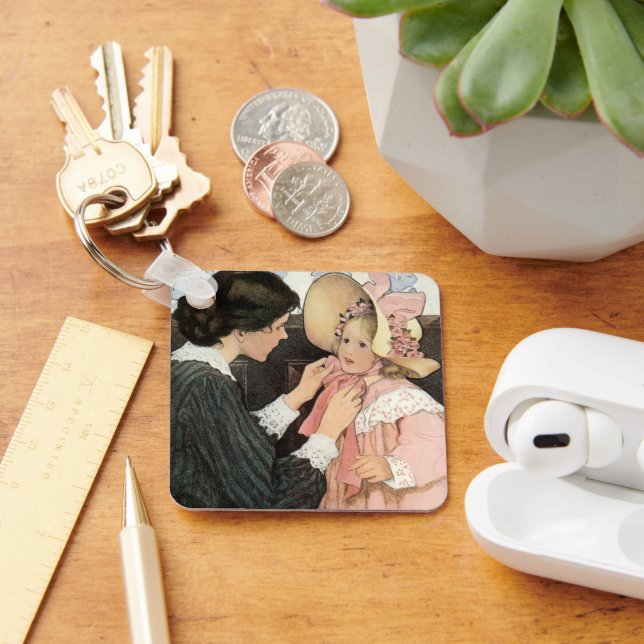 Chaveiro Mãe e Filho Antigos por Jessie Willcox Smith (Mesa)