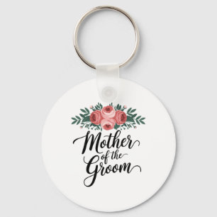 Chaveiro Mãe Floral do Noivo Chá de Casamento da Mãe De