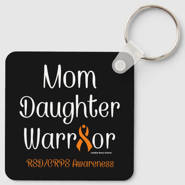 Chaveiro Mãe, guerreira filha...RSD/CRPS (Verso)