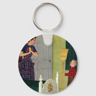 Chaveiro Mãe, Limpei O Meu Quarto!