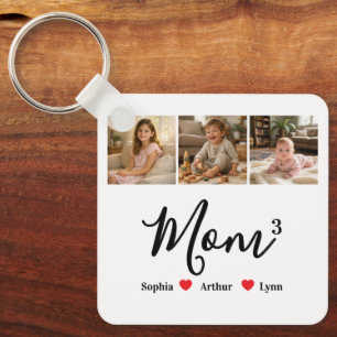 Chaveiro Mãe Minimalista Moderna - Lembrança Personalizada