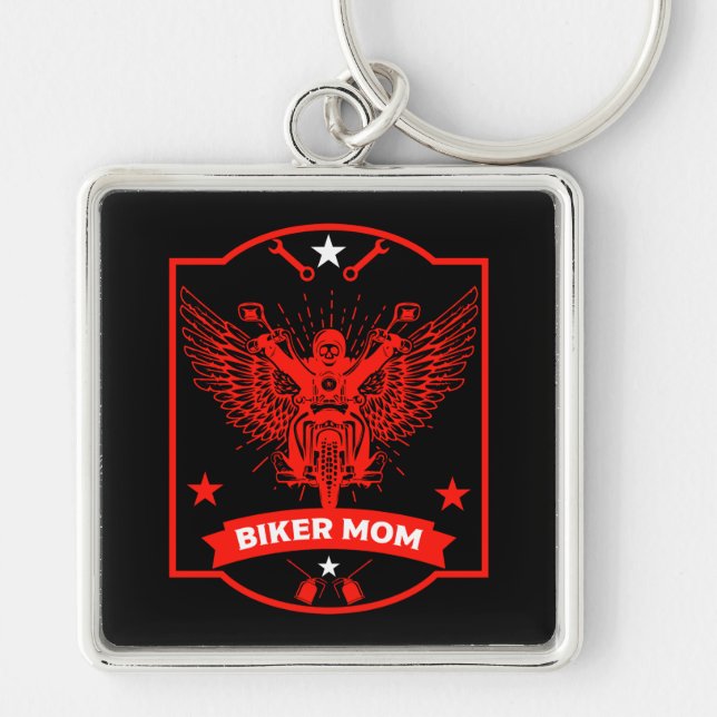 Chaveiro Mãe Motorbike Rider (Frente)