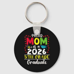 Chaveiro Mãe Orgulhosa Da Graduada Da 5ª Série De 2026 Dia 