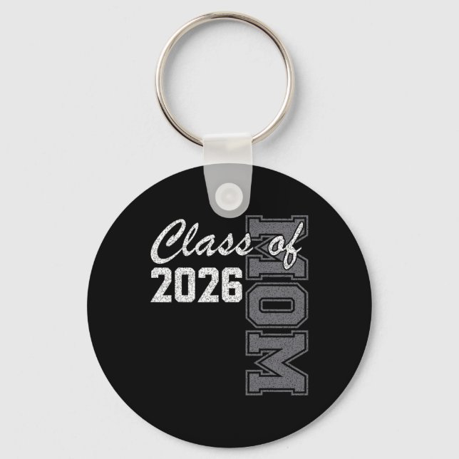 Chaveiro Mãe Orgulhosa Da Turma De 2026 Mãe De Formando 202 (Frente)