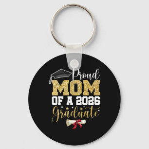 Chaveiro Mãe Orgulhosa De Um Graduado Senior De 2026 Famíli