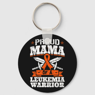 Chaveiro Mãe Orgulhosa De Um Guerreiro De Leucemia Mãe Conh