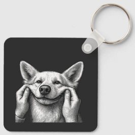 Chaveiro Mãe/Pai de cachorro fofo