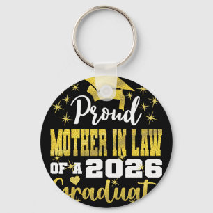 Chaveiro Mãe Política Super Orgulhosa do Graduado de 2026 G