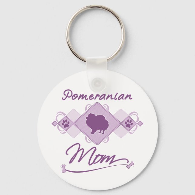 Chaveiro Mãe Pomeraniana (Frente)