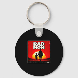 Chaveiro Mãe radical mãe e filho futebol mãe pôr do sol