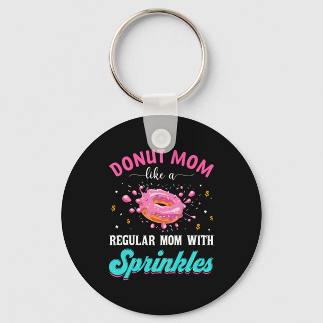 Chaveiro Mãe Rosquinha Mãe Como Uma Mãe Normal Com Préguas (Frente)