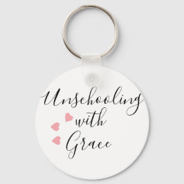 Chaveiro Mãe Sem Escola Grace Hearts