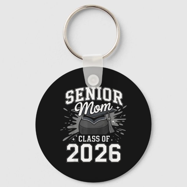 Chaveiro Mãe Sênior Cl De 2026 Coquette Bow Hóquei (Frente)