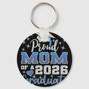 Chaveiro Mãe Super Orgulhosa do Formando de 2026 Graduação 