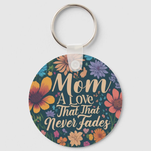 Chaveiro Mãe: Um Amor Que Nunca Desaparece (Frente)