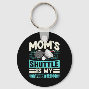 Chaveiro Mães de Badminton Shuttle - Mãe Amada pelos Filhos