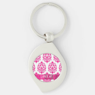 Chaveiro Mães de damasco Rosa Moderno