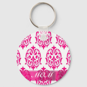 Chaveiro Mães de damasco Rosa Moderno