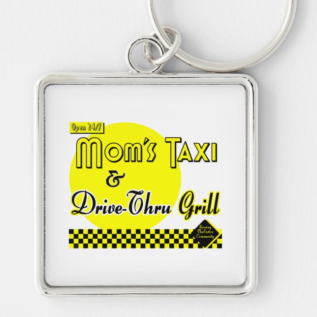 Chaveiro Mães Taxi e Drive-Thru Grill (Frente)
