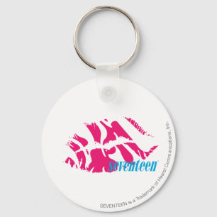 Chaveiro Magenta da zebra