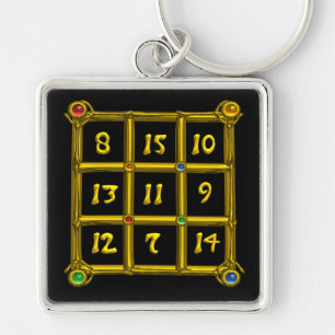 Chaveiro MAGIC SQUARE 33, Preto
