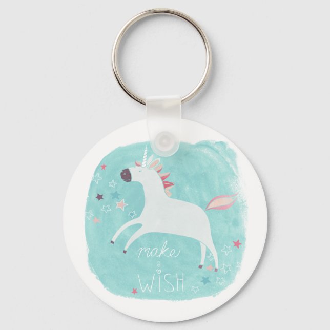 Chaveiro Magic Unicorn Squad - Faça um desejo (Frente)
