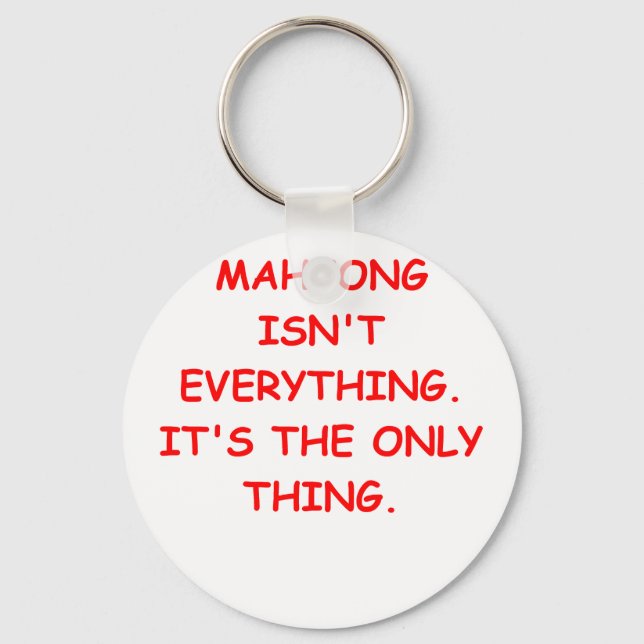 Chaveiro mahjong (Frente)