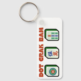 Chaveiro Mahjong Dot Crak Bam