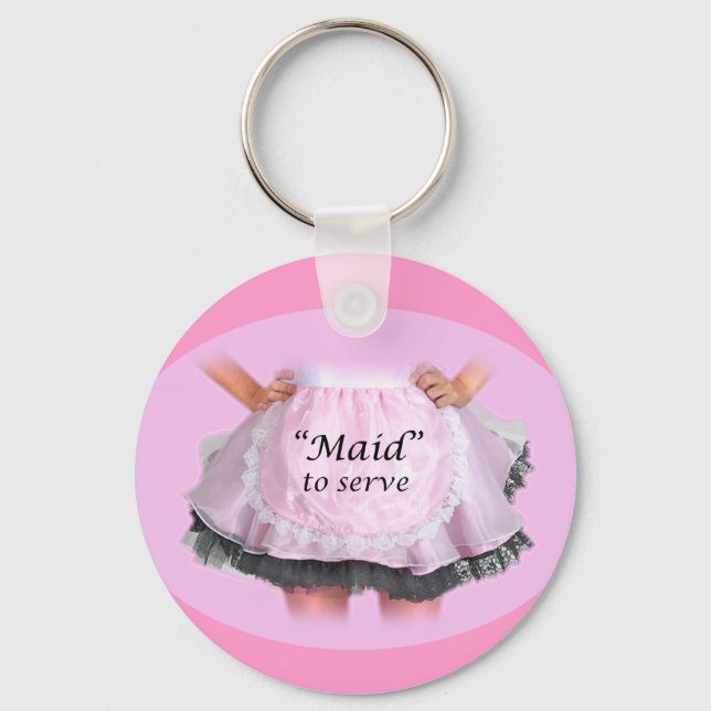 Chaveiro Maid to Serve (Frente)