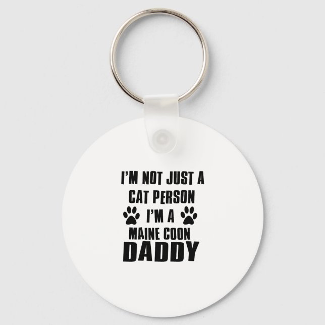 Chaveiro Maine Coon shirts cat Designs (Frente)
